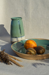 Plat à fruits - Levé de Soleil sur Marrakech