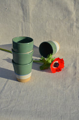 Gobelets - Levé de Soleil sur Marrakech - Ensemble de 2