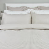 Housse de couette gaufré - 100% coton