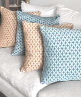 Coussin décoratif - Noa Bleu Sarcelle 22" x 22"