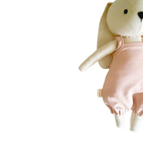 Luna le Lapin - Barboteuse à jambes bouffantes de teinte rosée