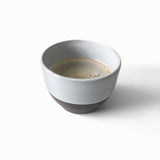 Grès foncé deux tons - Bols à thé - Ensemble de 2