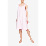 Nuisette sans manches en royal Oxford - Rose