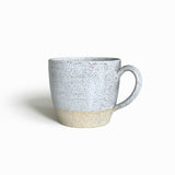 Grès moucheté deux tons - Sable - Petites tasses - Ensemble de 2