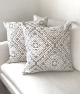 Coussin décoratif - Maya Tourterelle 24" x 24"