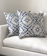 Coussin décoratif - Maya Minuit 24" x 24"