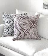 Coussin décoratif - Maya Minuit 24" x 24"