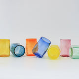 Gobelets hexagonaux - Vert émeraude - Ensemble de 2