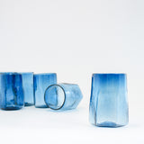 Gobelets hexagonaux - Lagon - Ensemble de 2
