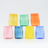 Gobelets hexagonaux - Jaune - Ensemble de 2