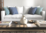 Coussin décoratif - Tessa Denim 22" x 22"