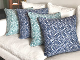 Coussin décoratif - Tessa Denim 22" x 22"