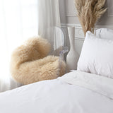 Luxueux drap plat Capri - 100% satin de coton de fibres longues - Blanc