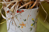 Vase à fleurs en porcelaine - Collection Fleurie - Petit
