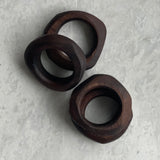 Ronds de serviette - Noyer - Ensemble de 4