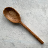 Cuillère en bois sculptée à la main - Merisier