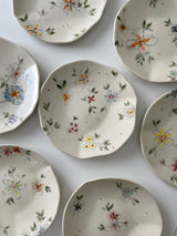 Grande assiette 10.5" - Collection Fleurie