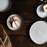 Grès brun foncé - Grande assiette 10"