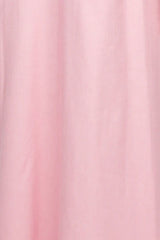 Chemise de nuit longue - Flanelle Rose - 100% coton brossé