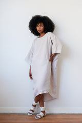 Caftan à poches - Sable - 100% Lin - Taille Unique