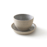 Grès moucheté - Sable - Mini Assiette/Soucoupe 4.5"