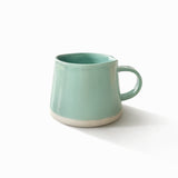 Tasse porcelaine satinée - Vert Égée