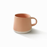 Tasse porcelaine satinée - Cantaloup
