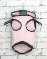 Chandail à capuchon, sans manches "Holly" - Rose/Gris