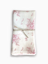 Serviette de table en pur lin, certifié Oeko-Tex - Champs Rosé