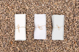 Serviette de table en pur lin - Blanc