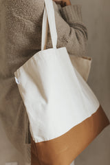 Le grand sac pour le marché - Brun