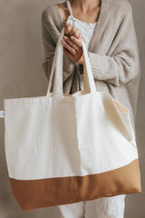 Le grand sac pour le marché - Brun
