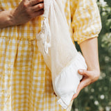 Petit sac en filet - Crème