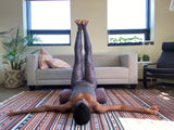 Coussin (Traversin) rectangulaire de yoga - Lin Figue